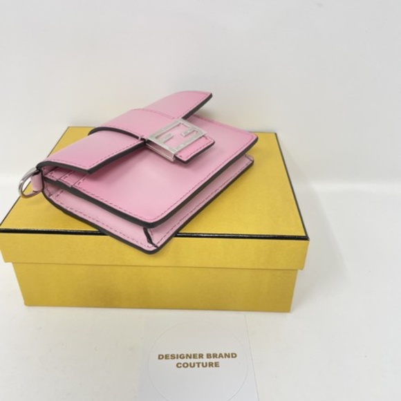 Brand New Fendi Micro Pink Baguette - Picture 4 of 7